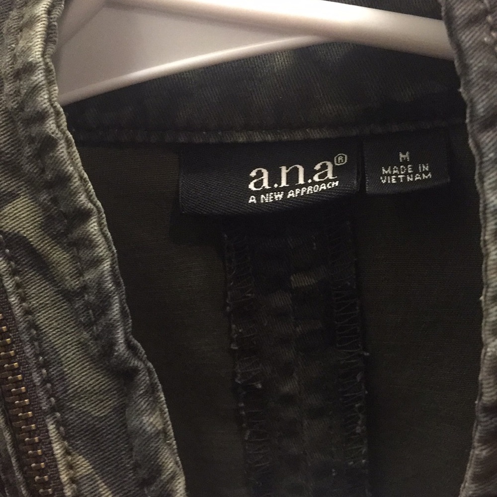 a.n.a Camouflage Utility Jacket Medium - Picture 5 of 11